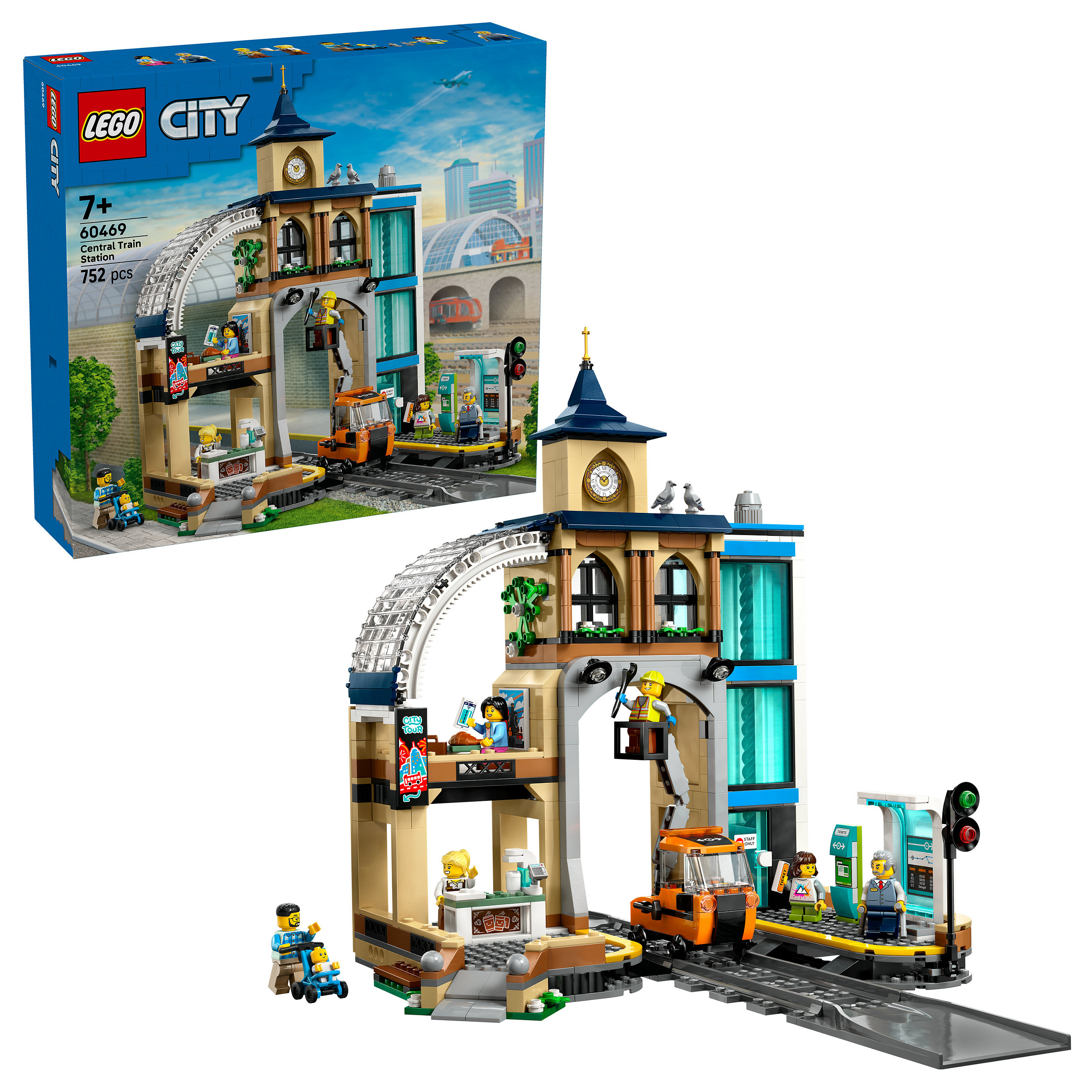 LEGO City Central Train Station thumbnail 2