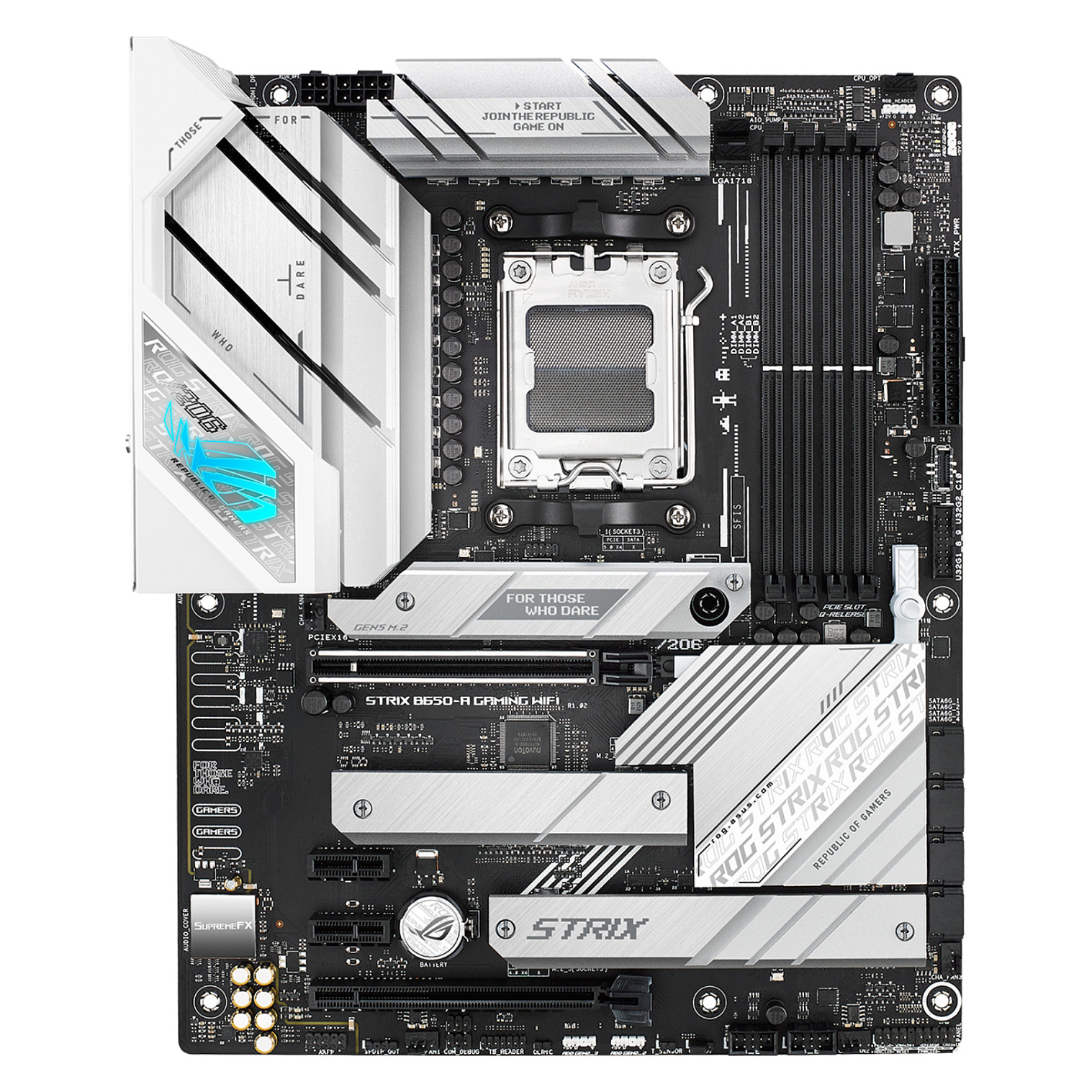 Pllakë Amë MB AMD ASUS AM5 ROG STRIX B650-A GAMING thumbnail 2