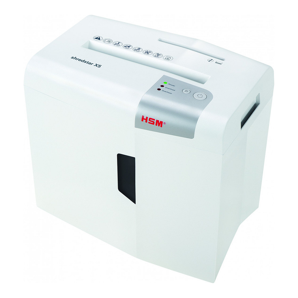Shredder Olympia MC 2508 S, Micro-Cut, P-5, 8 fletë, 2 × 12mm, 25L, 45dB - Bardhë 4