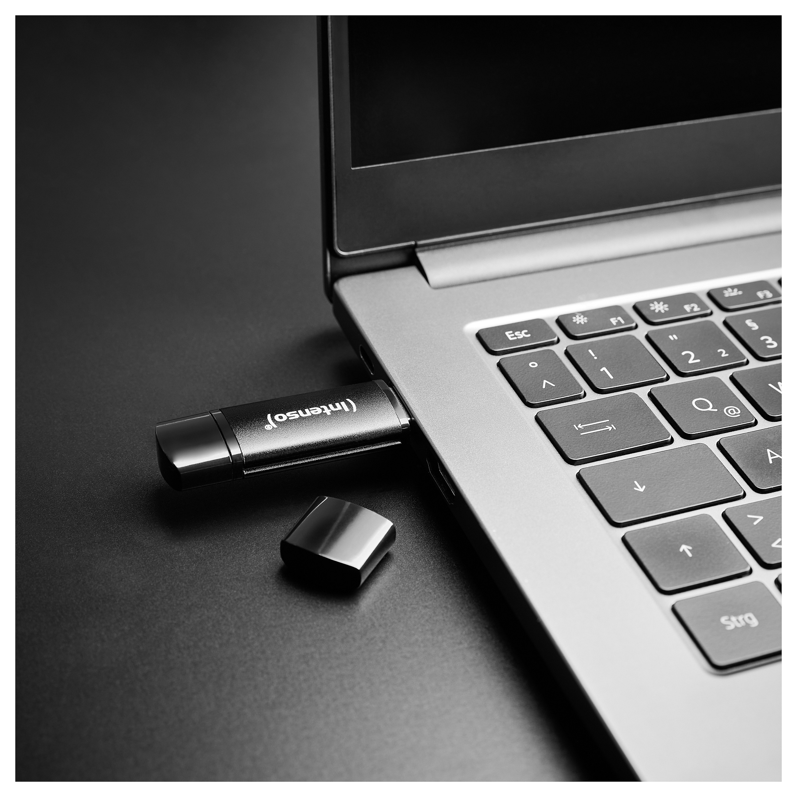 USB Flash Drive Stick Intenso Flex Line 64 GB / USB-C and USB-A - Zezë thumbnail 5