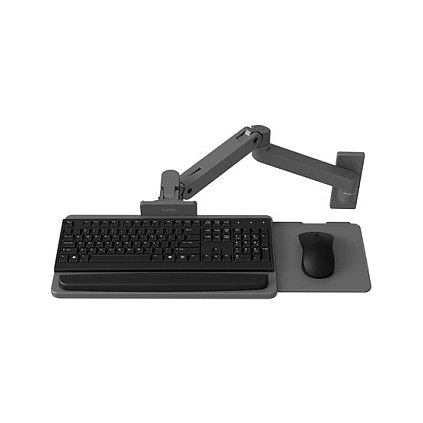 Karrocë Mobile për Monitor Ergotron StyleView Pole Cart 24-818-211, për Monitor deri 24", Kapacitet 6.8 kg, 5 Rrota - Bardhë 8