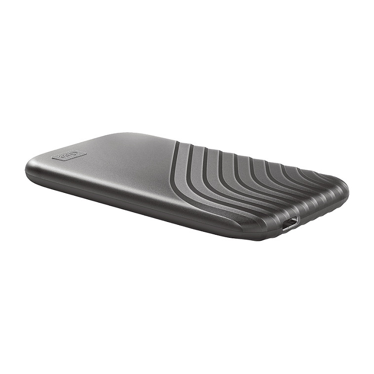 External SSD WD My Passport, 500GB, USB-C, USB 3.2 Gen 2,Fast Backup Storage, Enkriptim AES 256-bit – Gri 5
