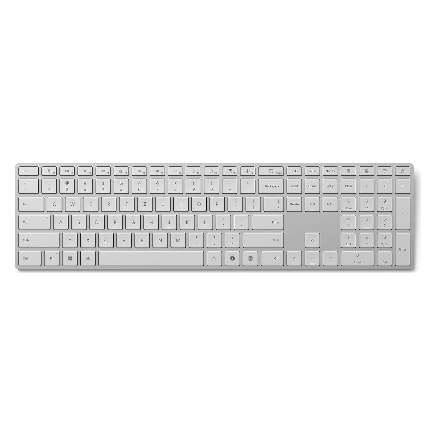 Tastierë për tablet Microsoft Surface / Bluetooth / QWERTZ - Gri