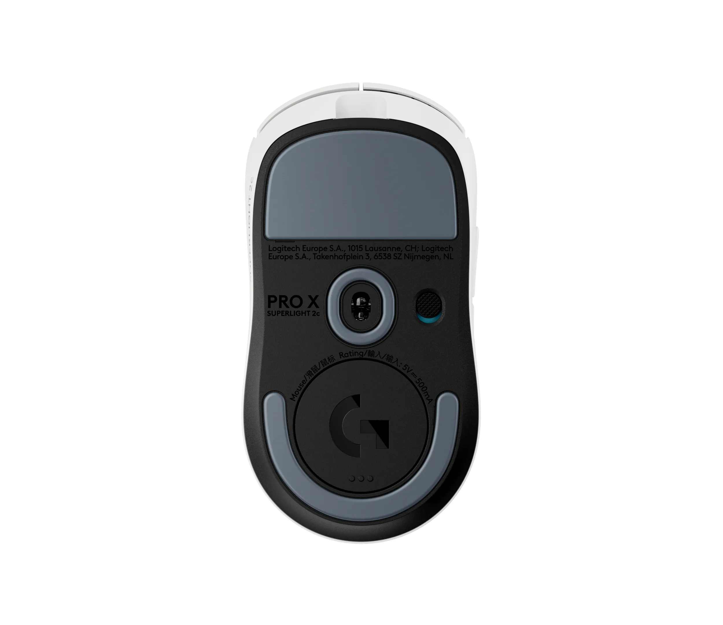 Maus Gaming Logitech G PRO X SUPERLIGHT 2c / Wireless / HERO 2 / 44.000 DPI / 8.000 Hz / 53g / USB-C – Bardhë 5