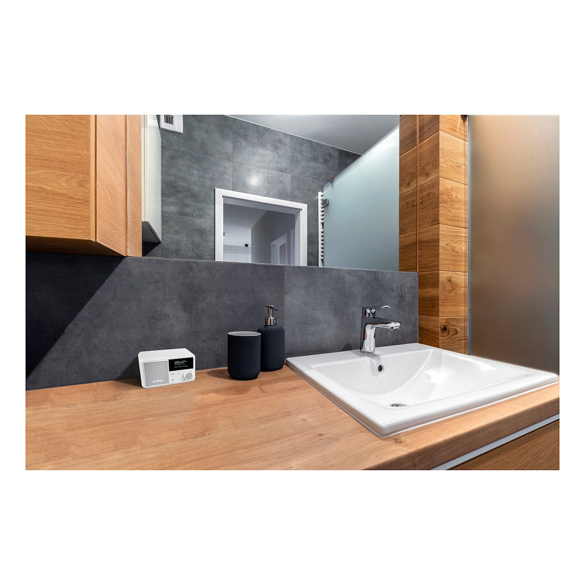 Radio MEDION LIFE S66822, DAB+, FM, Bluetooth 5.3, 2W RMS, Ekran TFT 1.47" - Bardhë 7