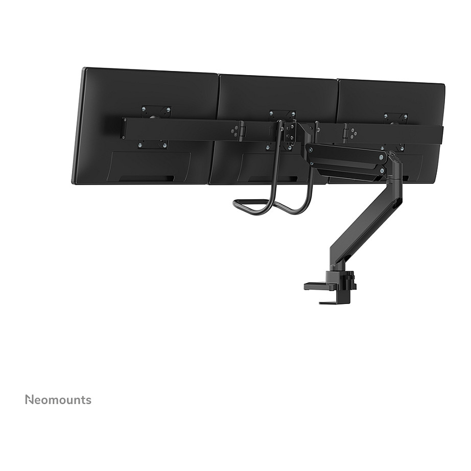 Mbajtëse për Monitor Neomounts NM-D775DX3BLACK , 3 Monitorë , 17–27" , deri 6kg për monitor , VESA 75x75 & 100x100 - Zezë 8
