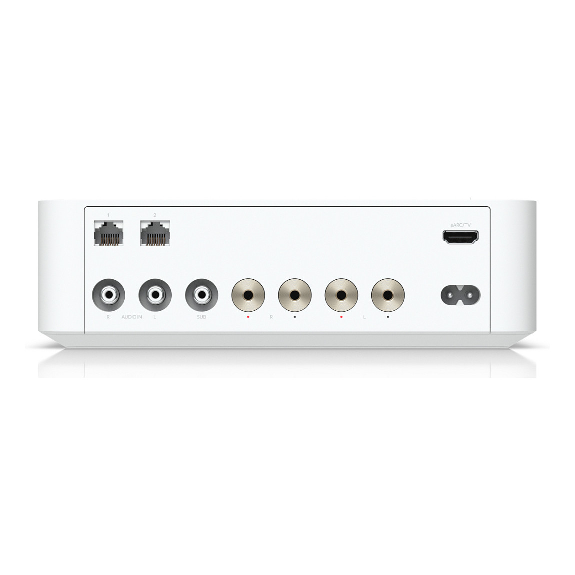 Ubiquiti UniFi PowerAmp UPL-Amp-W Network Audio Amplifier / 2×130W / Stereo / HDMI eARC / Wi-Fi / Gigabit Ethernet – White 6