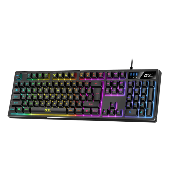Tastierë Gaming Genius Scorpion K7 / Wired / USB / RGB Backlight (7 Colors) / Anti-Ghosting (19) / Spill-Resistant – Zezë 2