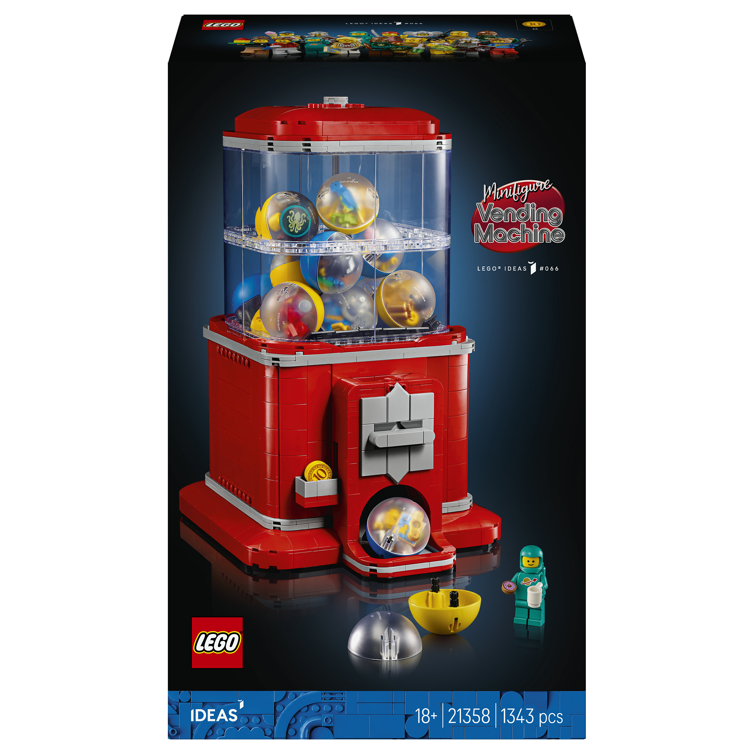 LEGO Ideas Minifigure Vending Machine 21358