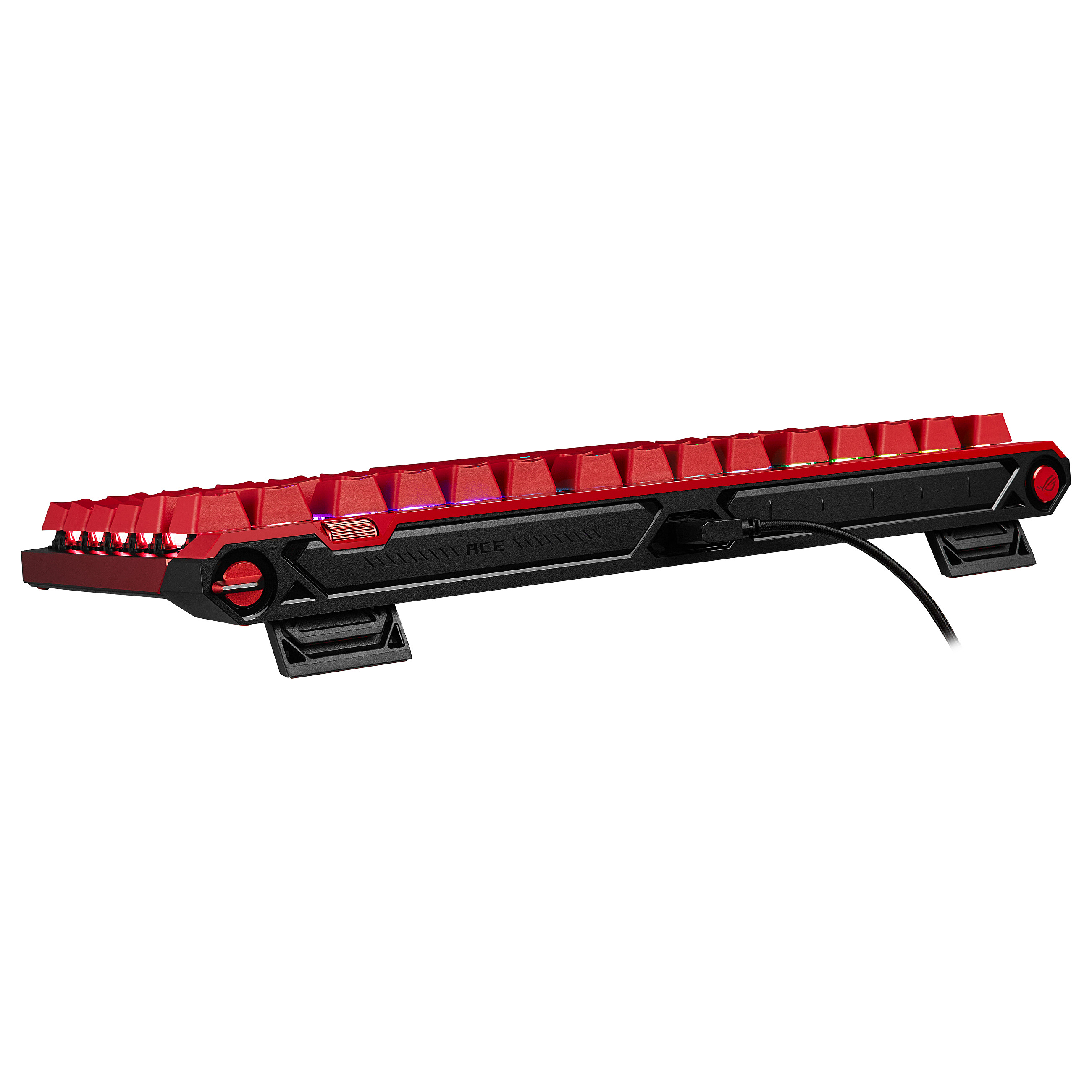 Tastierë Gaming ASUS ROG Falchion Ace 75 HE / Magnetic HFX V2 / 75% / Wired / USB-C / RGB - Kuqe 6