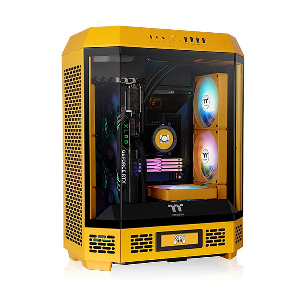 Kasë Thermaltake The Tower 600 – Verdhë thumbnail 2