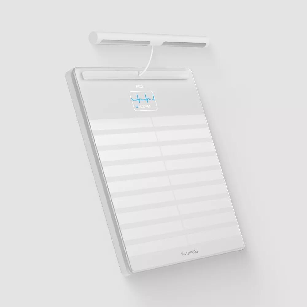 Peshore Withings Body Scan / WBS08-WHITE-ALL-INTER / 200kg / Wi-Fi + Bluetooth / 2.8" LCD / Body Composition – Bardhë 2