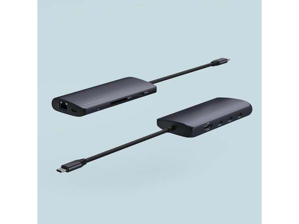Hub Satechi ST-P8KED / 4x USB-C / 1x HDMI 8K / Ethernet / SD / 1x USB-C 85W – Zezë 3