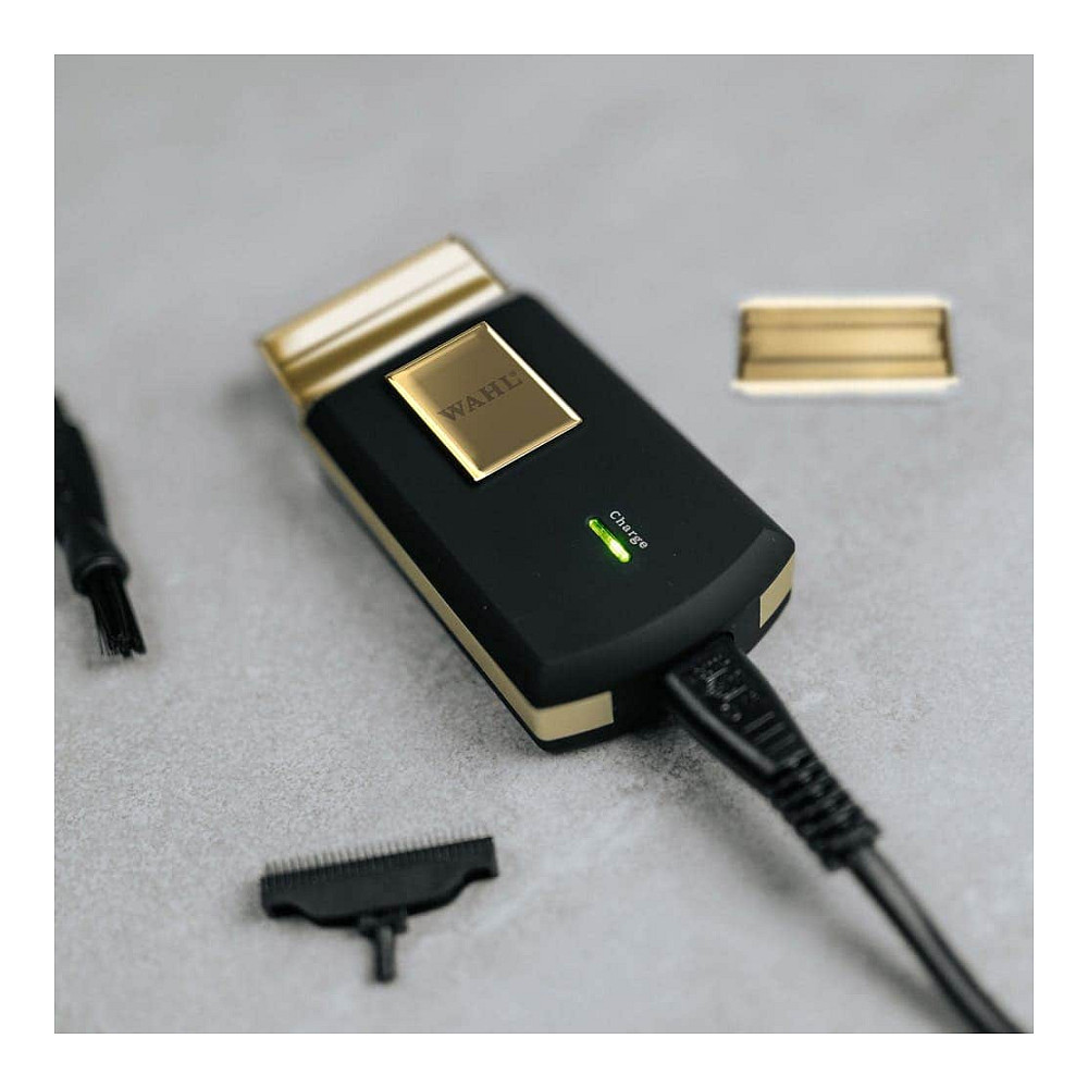 Makinë e Rrojës Wahl Travel Shaver Gold 07057-016, Pa Kabllo, 45 Min Autonomi – Zezë/Ari 3