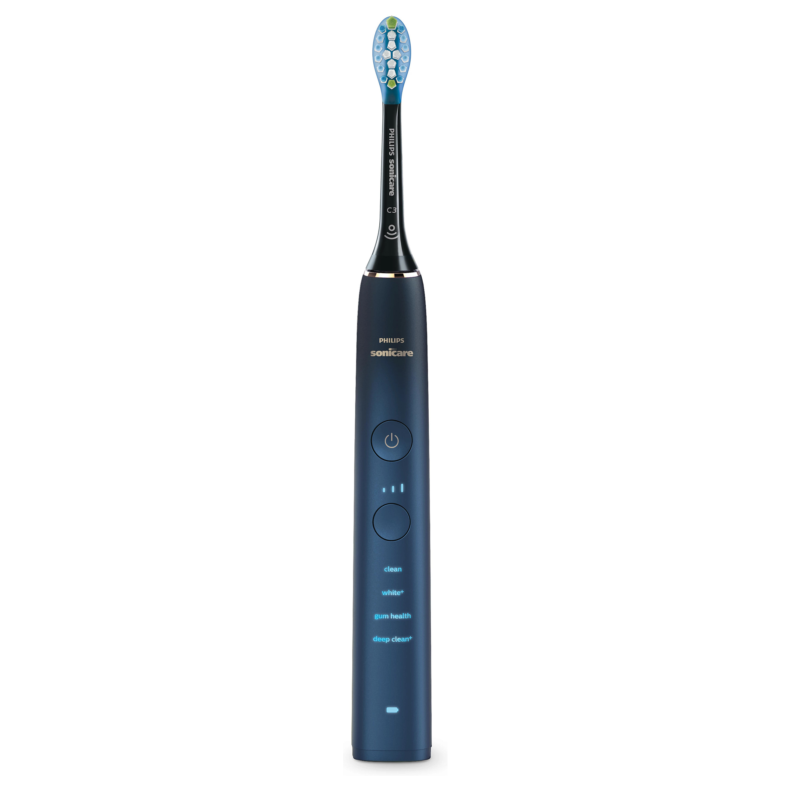 Furçë dhëmbësh elektrike Philips Sonicare DiamondClean 9000 HX9911/88 / 4 Modalitete / 3 Intensitete / Pressure Sensor / 62.000 Lëvizje/min / 14 Ditë –  Zezë/Blu 4