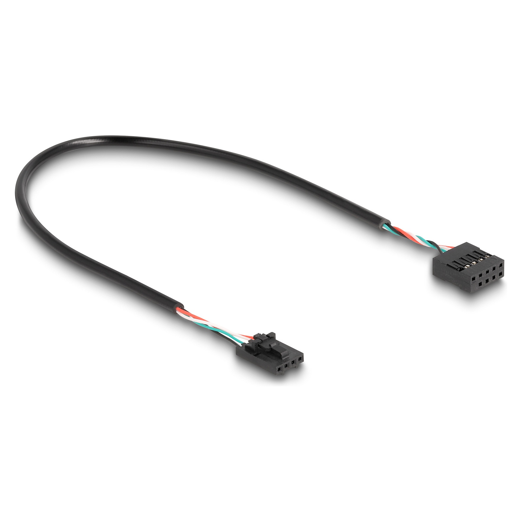 Hub USB DeLOCK 61100 / Input USB 2.0 4-Pin / Output 2x USB 2.0 9-Pin / 480Mbps - Zezë/Blu 3