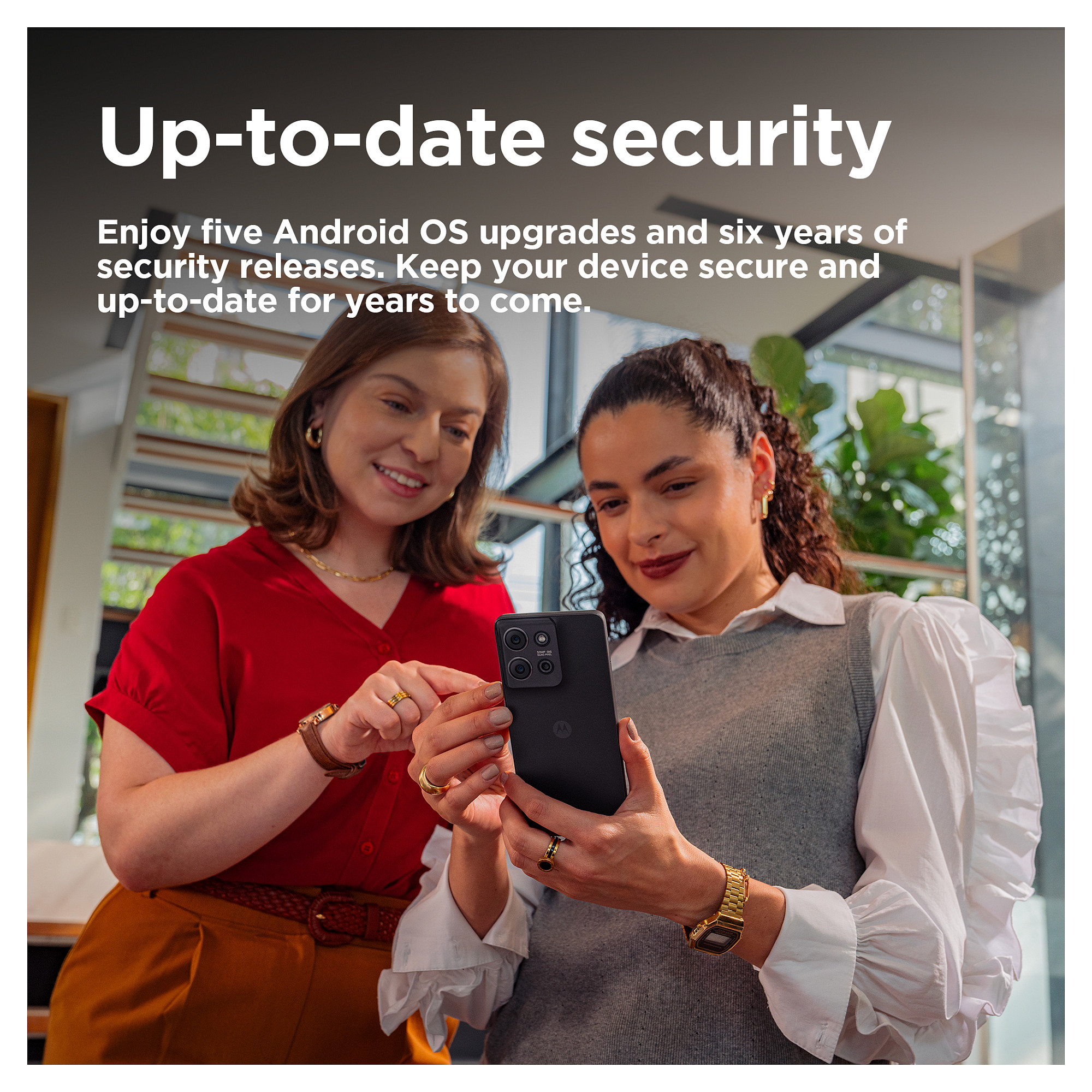Telefon Android Motorola moto g75 5G / Snapdragon 6 Gen 3 / 8GB / 128GB / 6.78" Full HD+ LCD / 120Hz / 50MP – Gri 6