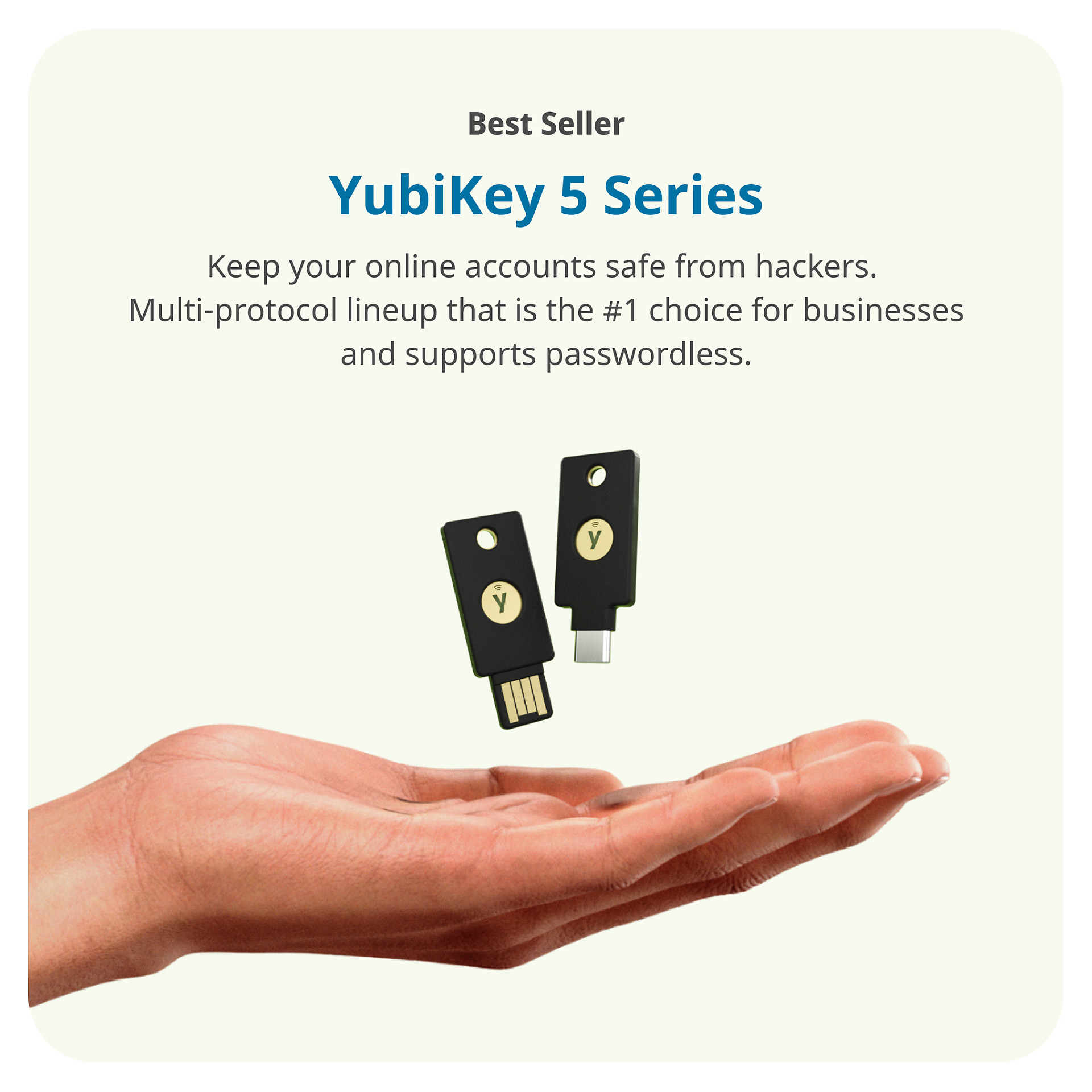 USB Flash Drive YubiKey 5C - USB Security key thumbnail 3