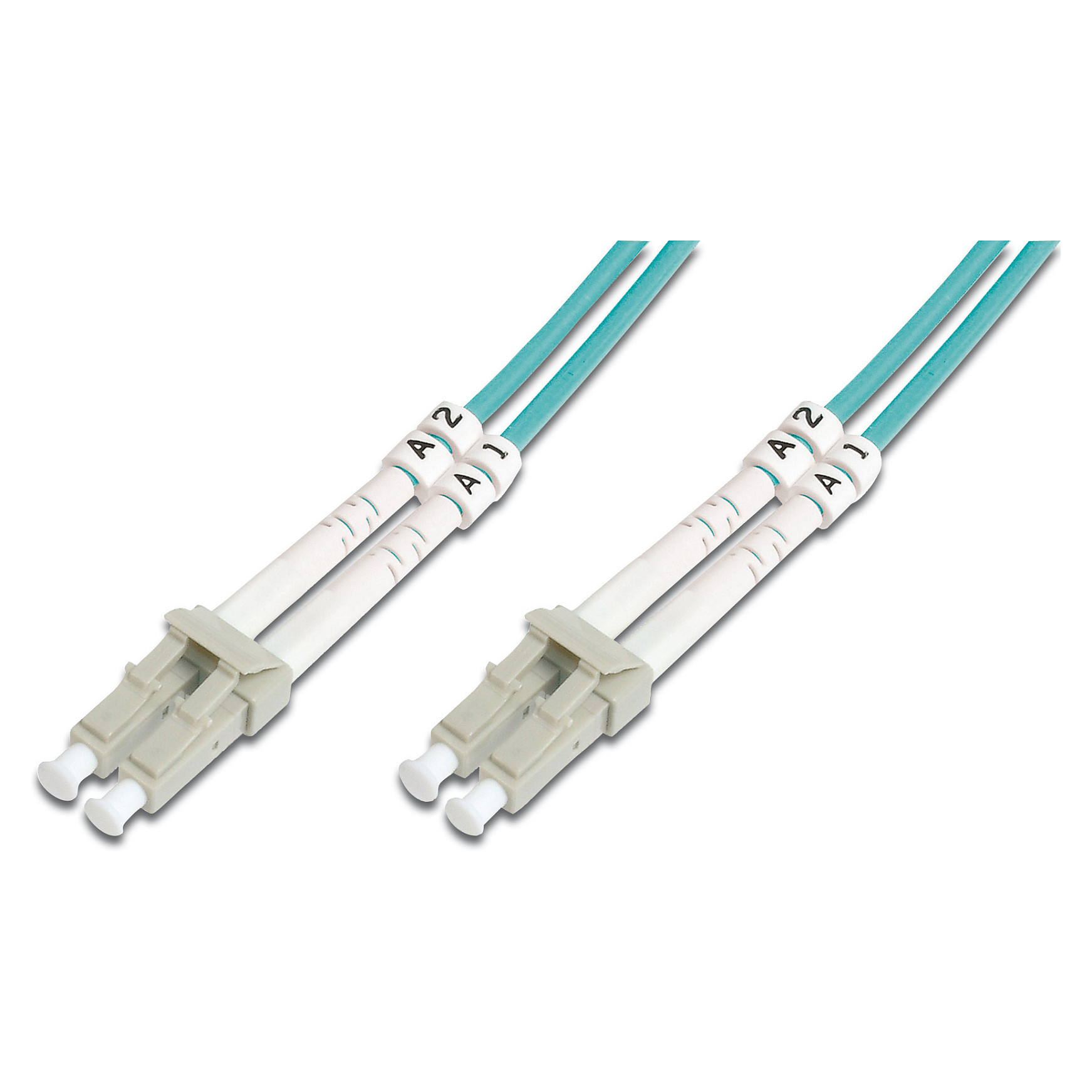 Kabllo për Rrjet DIGITUS LWL Patch Cable LC-LC 15.0 m Multimode Duplex OM3