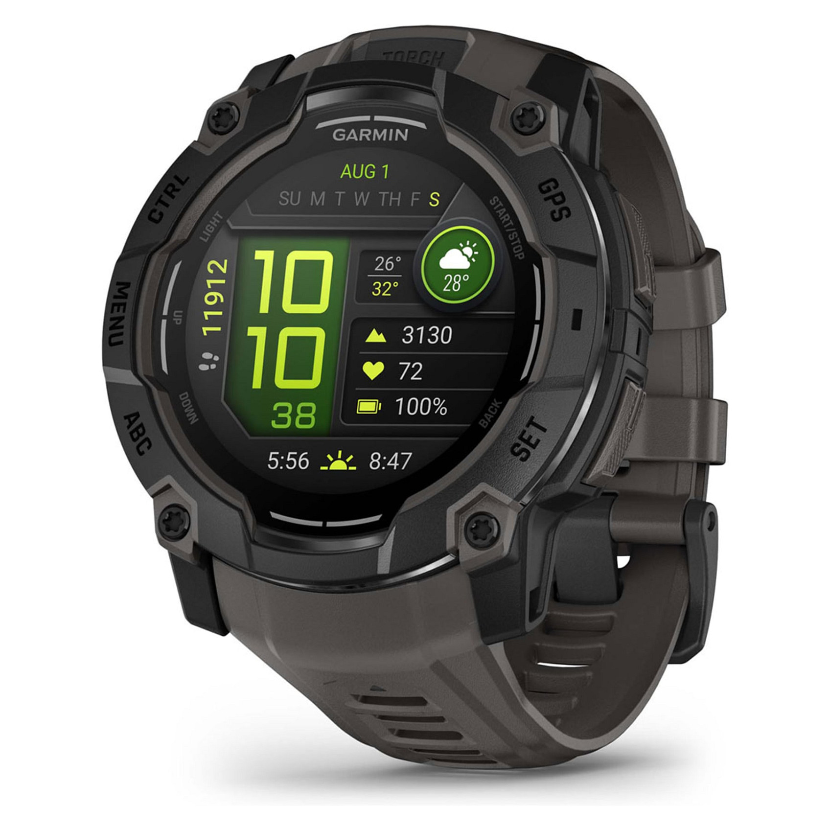 Orë e mençur Garmin Instinct 3 AMOLED (50mm) e zezë