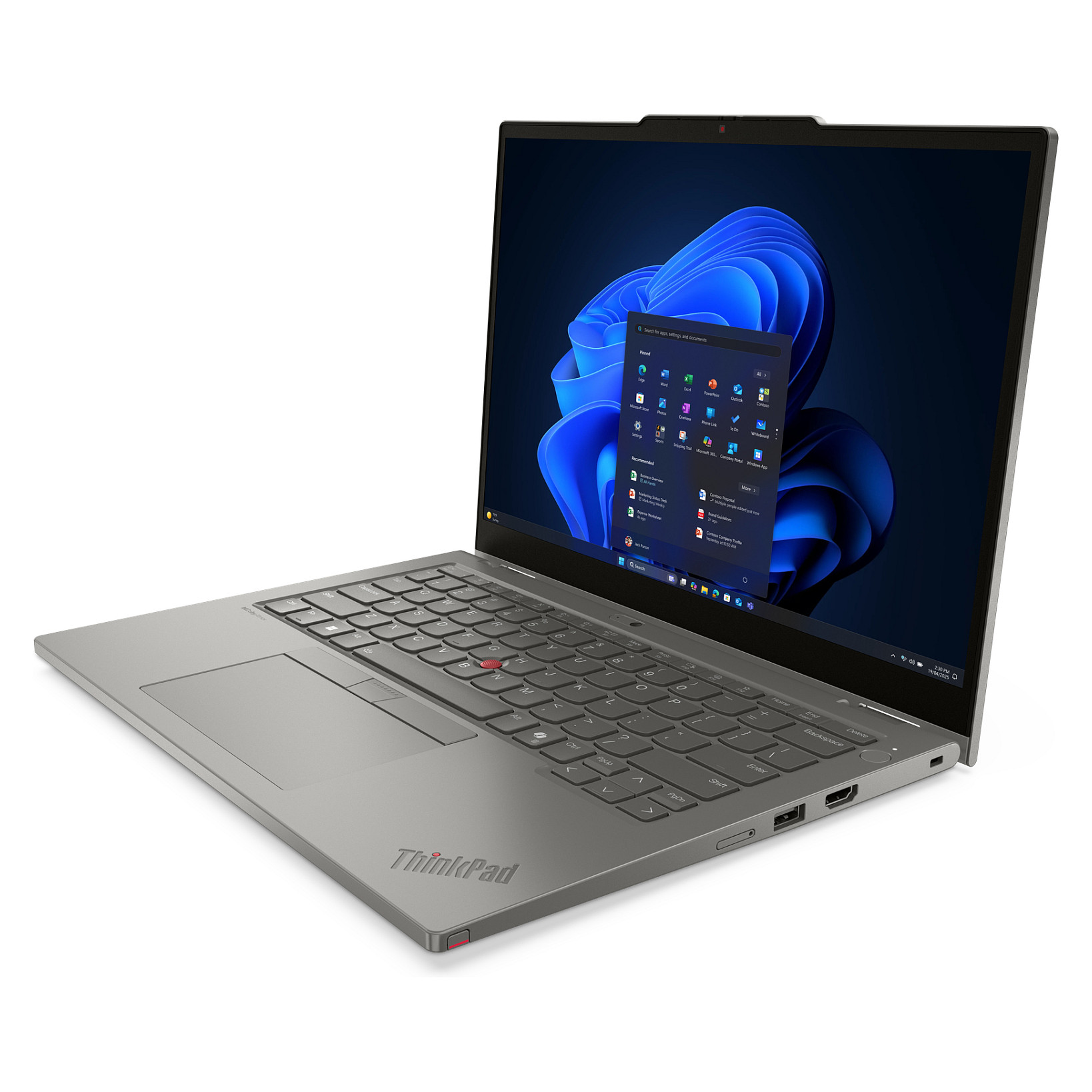 Laptop Lenovo ThinkPad L13 2in1 G6 / Ultra 5 225U / 32GB LPDDR5x / 512GB / 13.3" WUXGA IPS Touch / Intel Graphics / DE - Gri thumbnail 4