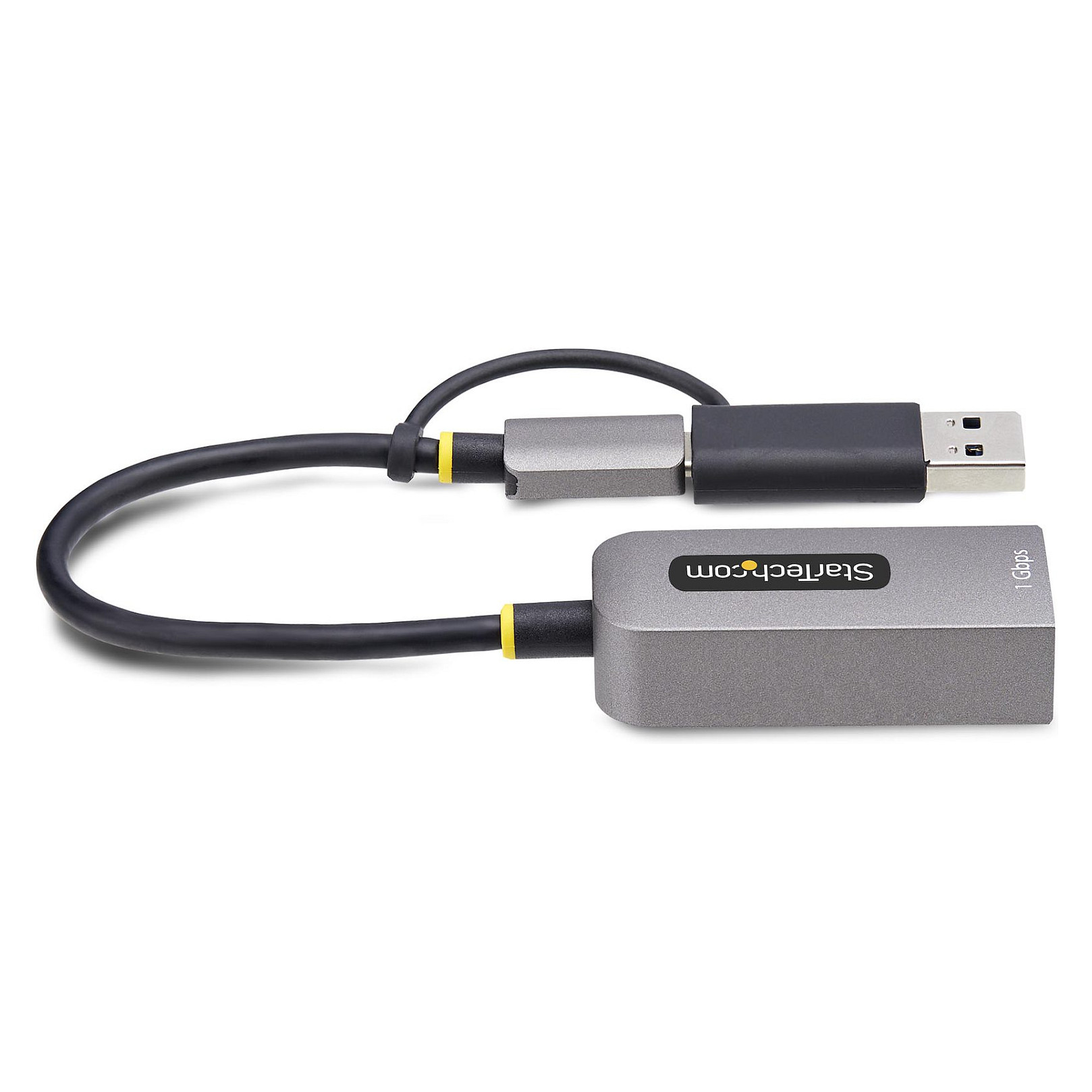 Adapter Rrjeti StarTech C21GA-USB-ETHERNET, USB-C/USB-A, Gigabit Ethernet, RJ45 - Gri 5