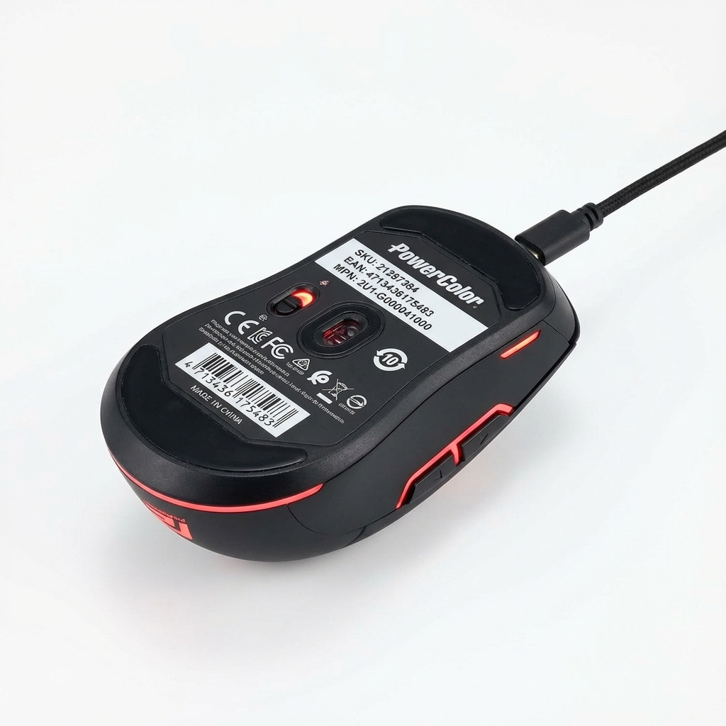 Maus Gaming Powercolor Alphyn AM10 / Optical / Wireless – Zezë thumbnail 4