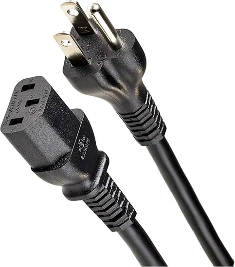Kabllo për Furnizim me Energji Tysso Power Cord 220V I3 Shape – Zezë