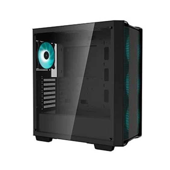 Kasë DeepCool CC560 ARGB V2 / Mid-Tower / ATX-M-ATX-ITX / 4x120mm ARGB / Xham i Temperuar - Zezë 2