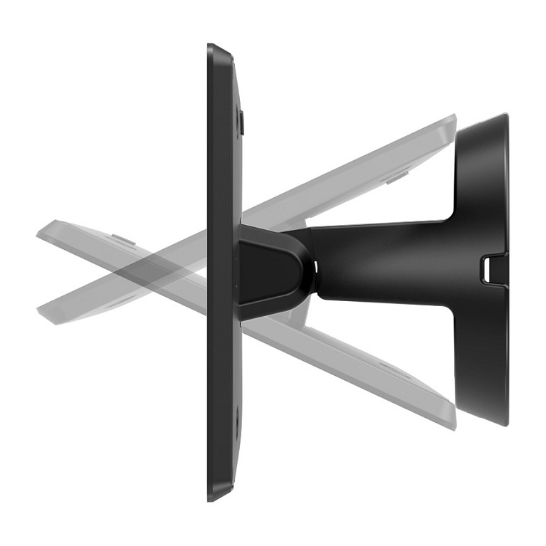 Mbajtëse për Monitor Compulocks 505B / 1 Monitor / deri 27" / deri 4.5kg / VESA 75x75 & 100x100 / Montim në Mur / Tilt - Zezë 3