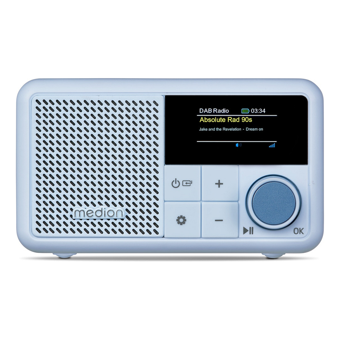 Radio Portative MEDION LIFE S66822 / DAB+ / FM / TFT / 2W / IPX1 - Aqua 5
