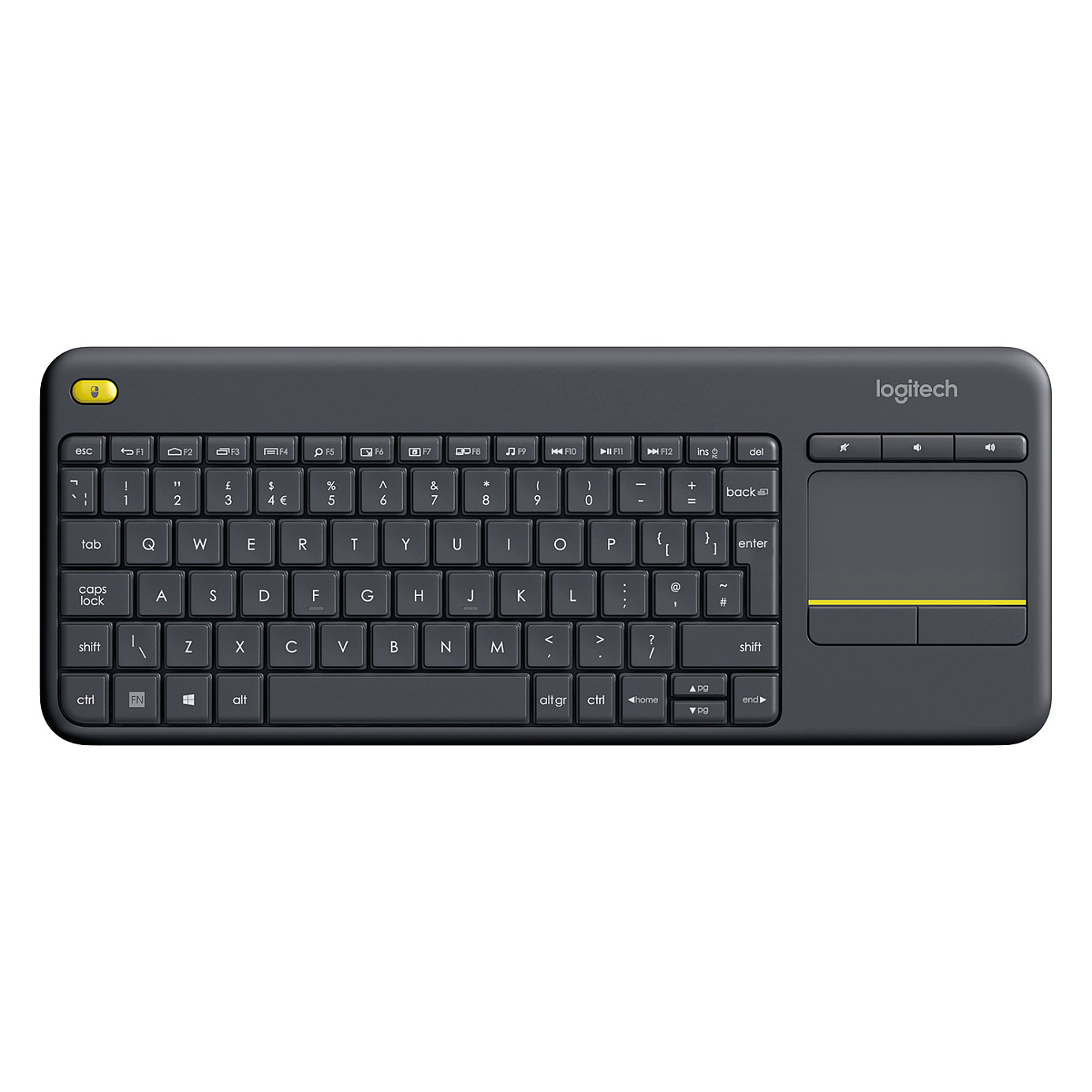 Tastierë Pa kabllo Logitech K400 Plus / QWERTY US - Zezë thumbnail 4