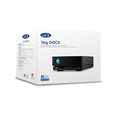 HDD i Jashtëm LaCie 1big Dock / 24TB / 3.5"/ Thunderbolt 3 - Zezë thumbnail 2