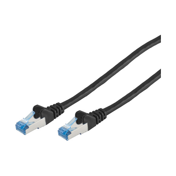 Kabllo për rrjet CAT6a 2m, e zezë