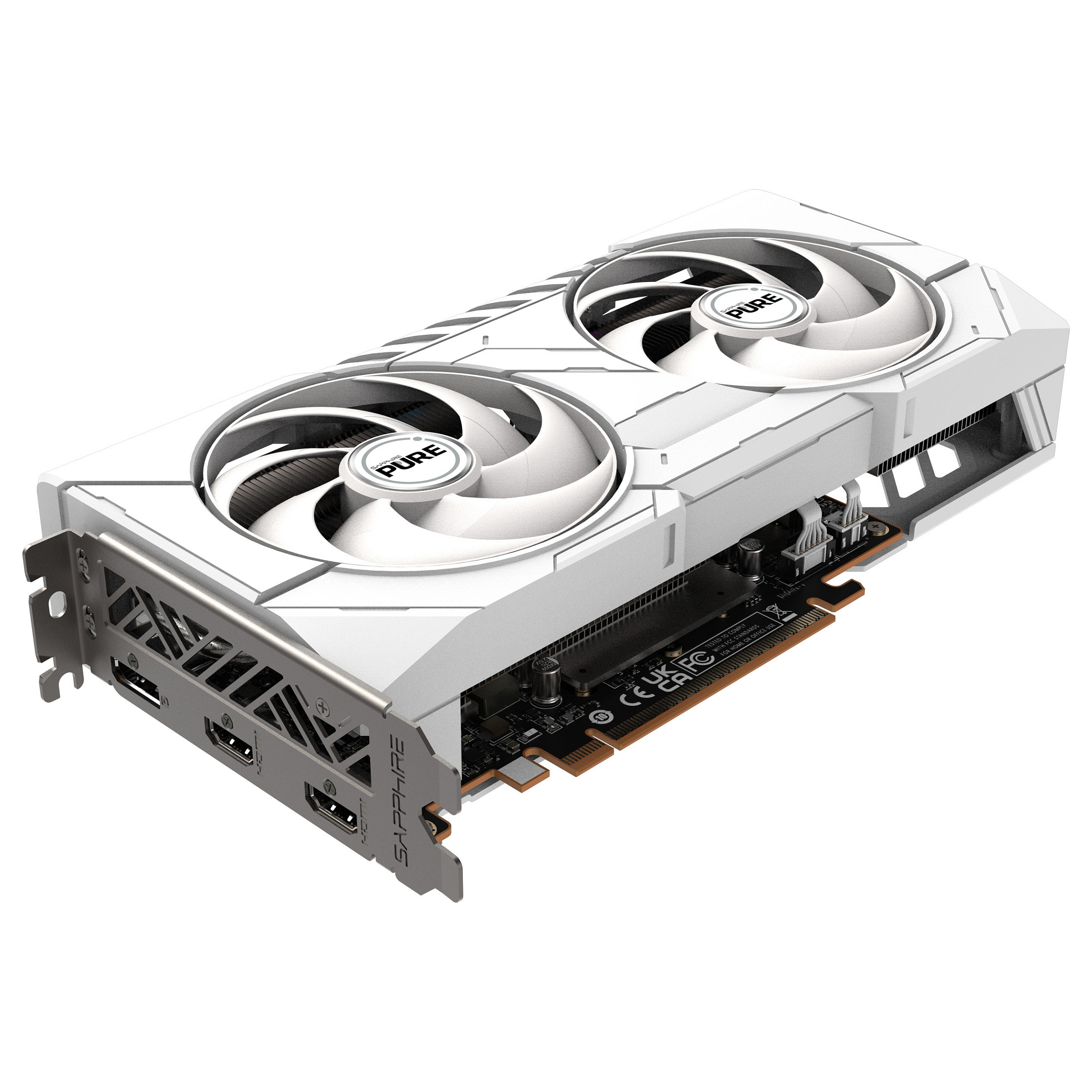Kartelë Grafike AMD RX 9060 XT 16GB Sapphire PureRaedeon OC GDDR6 white