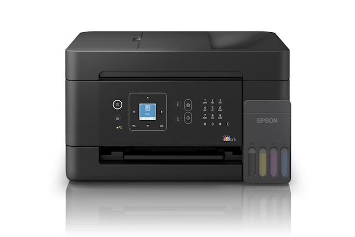 Printer Multifunksional Epson EcoTank ET-4900, Inkjet me Ngjyra, A4, 4 në 1, Wi-Fi, Ethernet - Zezë