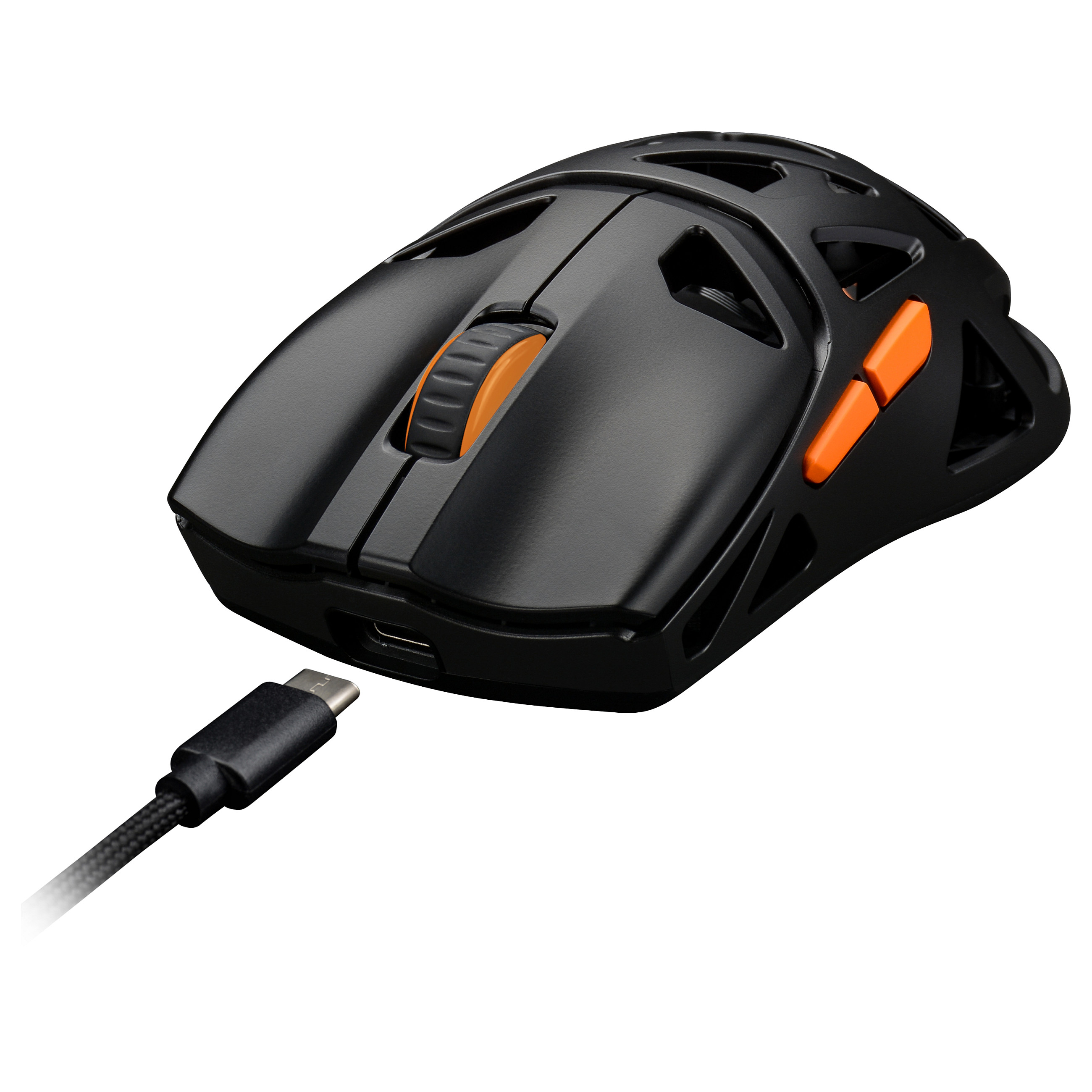 Maus Gaming Deltaco Gaming DM370 / PixArt 3311 / 12000 DPI / 4 Butona / 2.4 GHz + Bluetooth 5.4 + USB-C - Zezë 4