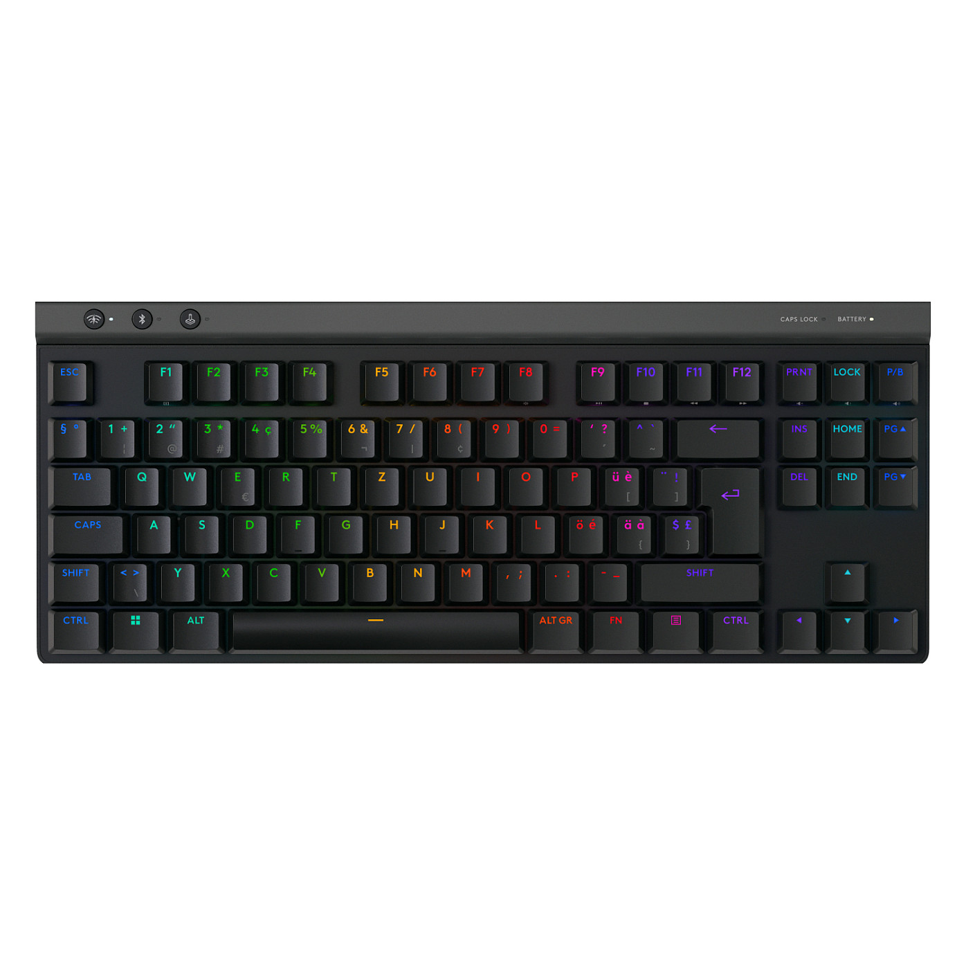 Tastierë Gaming Logitech G G316 X 98 / Mechanical / 98% / Hot-Swap / LIGHTSYNC RGB / 8000 Hz / USB - Zezë 9