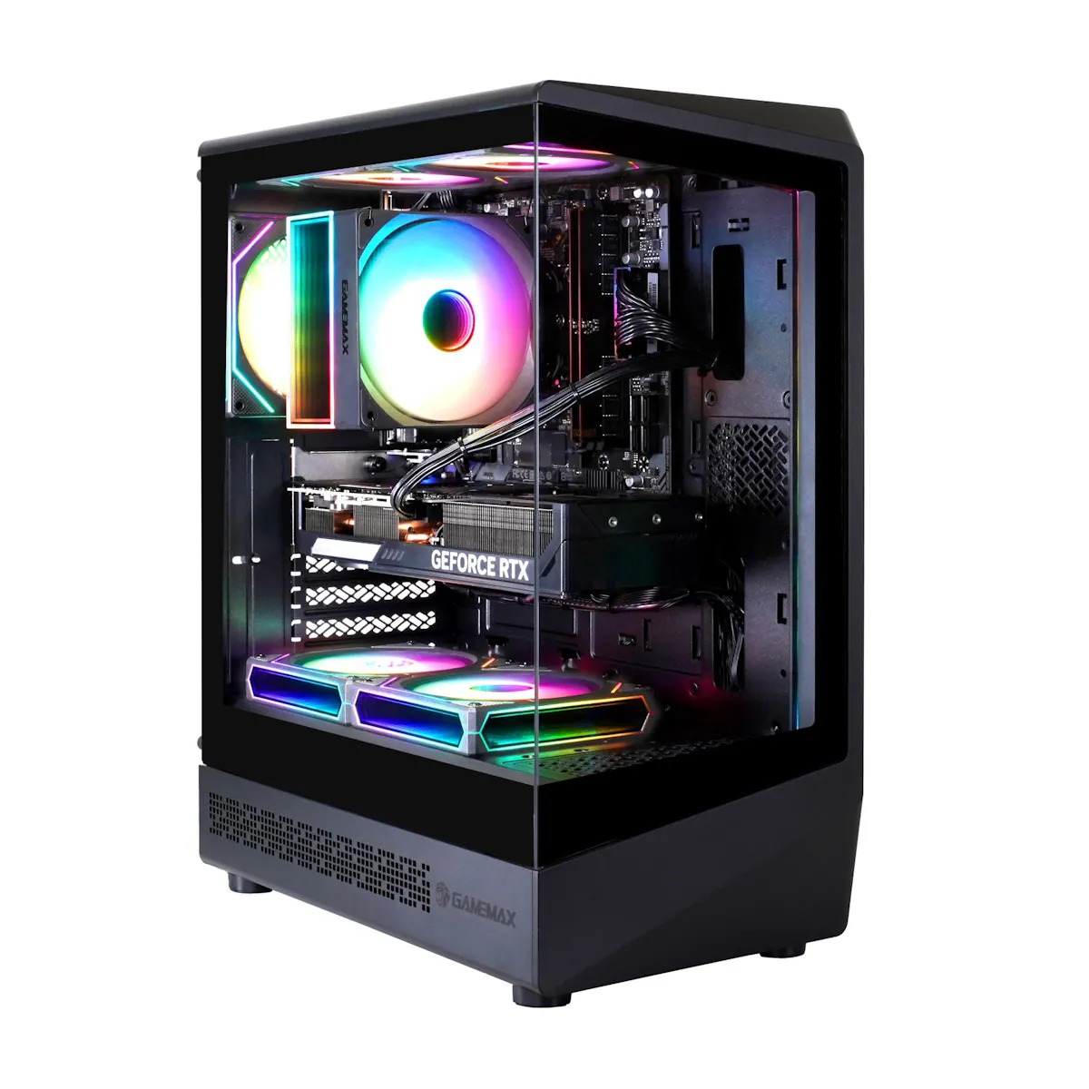 Kompjuter Gaming HYRICAN Vista COC 8124, Ryzen 7 5700X, 16GB DDR4, 1TB, Radeon RX 9070 16GB - Zezë