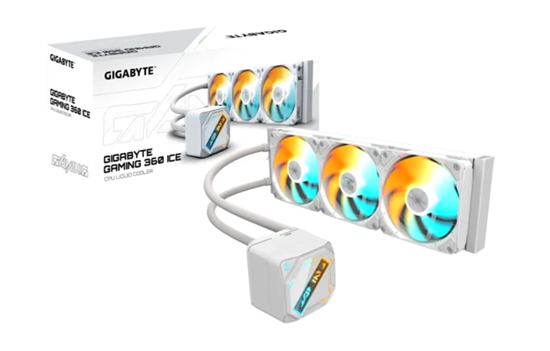 Ftohës për Procesor Gigabyte GAMING 360 / 360mm / 3x120mm ARGB / 300W TDP - Bardhë 5