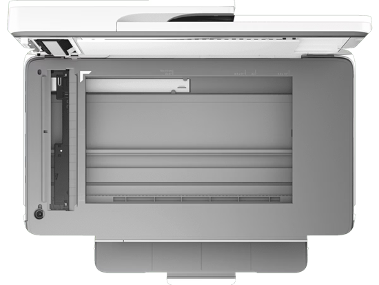 Printer Multifunksional HP OfficeJet Pro 9720 / Wide Format A3 / 22 ppm / 3 në 1 / Auto-Duplex / ADF / Wi-Fi + USB + Ethernet - Bardhë/Hiri 4