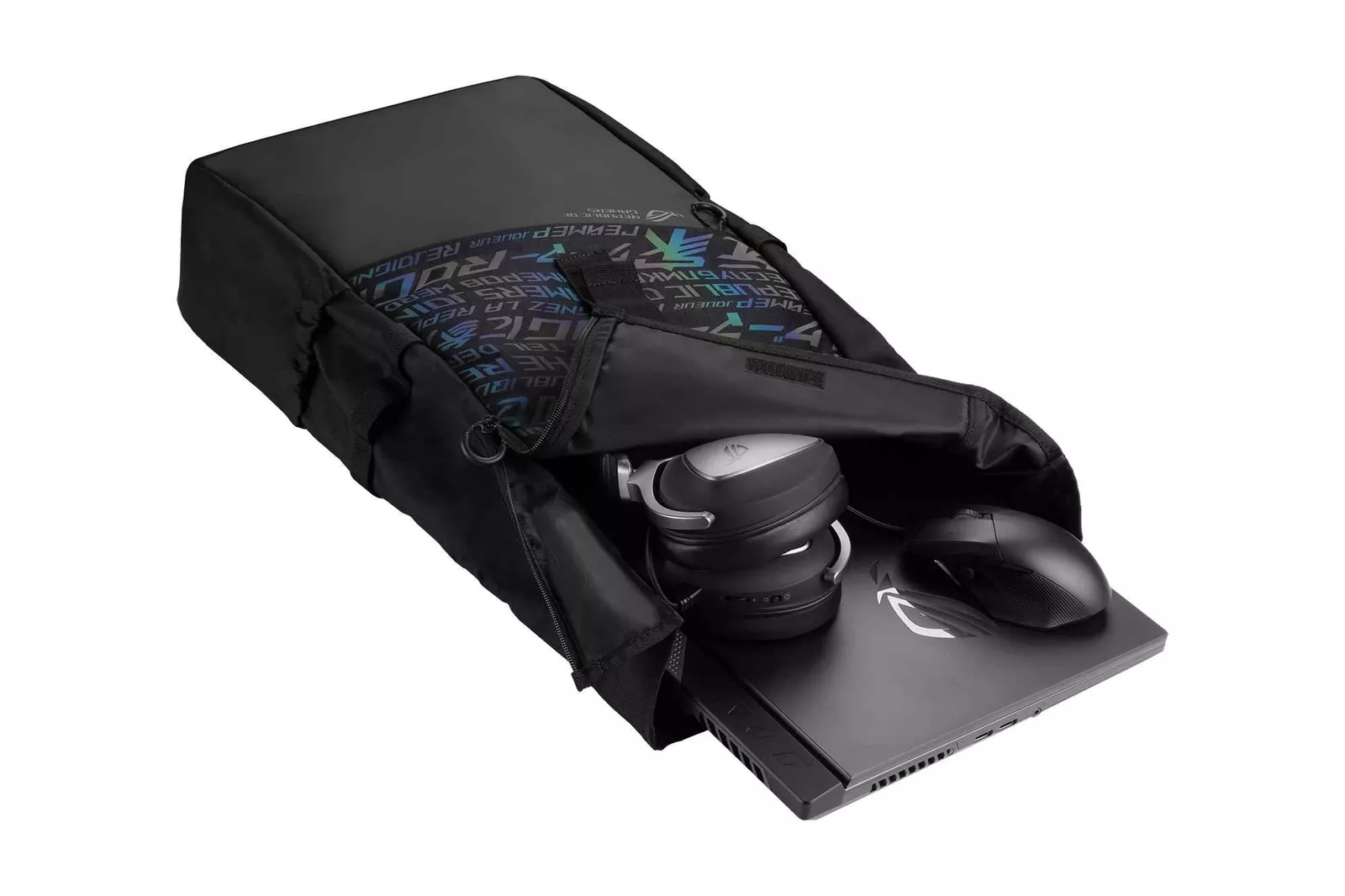Çantë për Laptop Asus BP4701 / B53-106 / 18 Inch / Polyester / Water-Repellent / Reflective / 46x30.5x13.5 cm / 0.63kg / E zezë 2