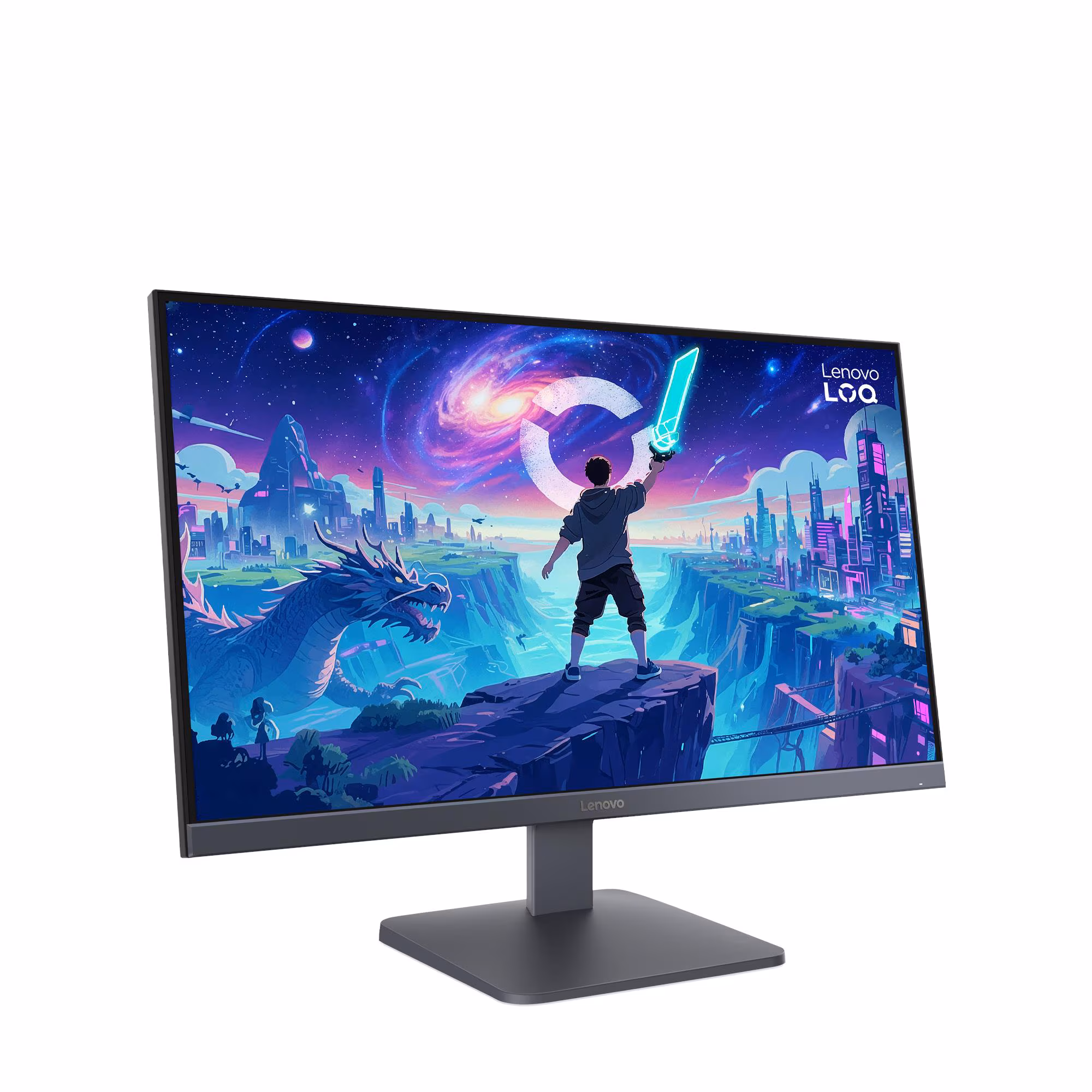Monitor Gaming Lenovo LOQ 27-10, 27", FHD Fast IPS, 200Hz, 0.5ms, 2xHDMI+DP - Hiri 2