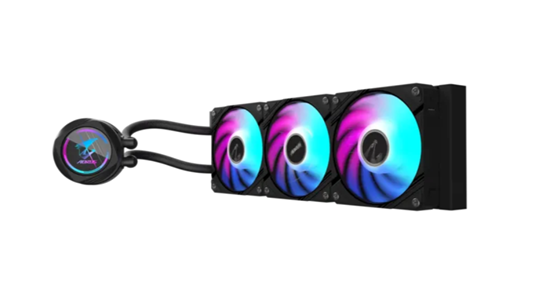 Ftohës për Procesor Gigabyte AORUS WATERFORCE II 360 / LGA 1700, LGA 1851, AM5, AM4 / 360mm / 3x120mm ARGB - Zezë 2