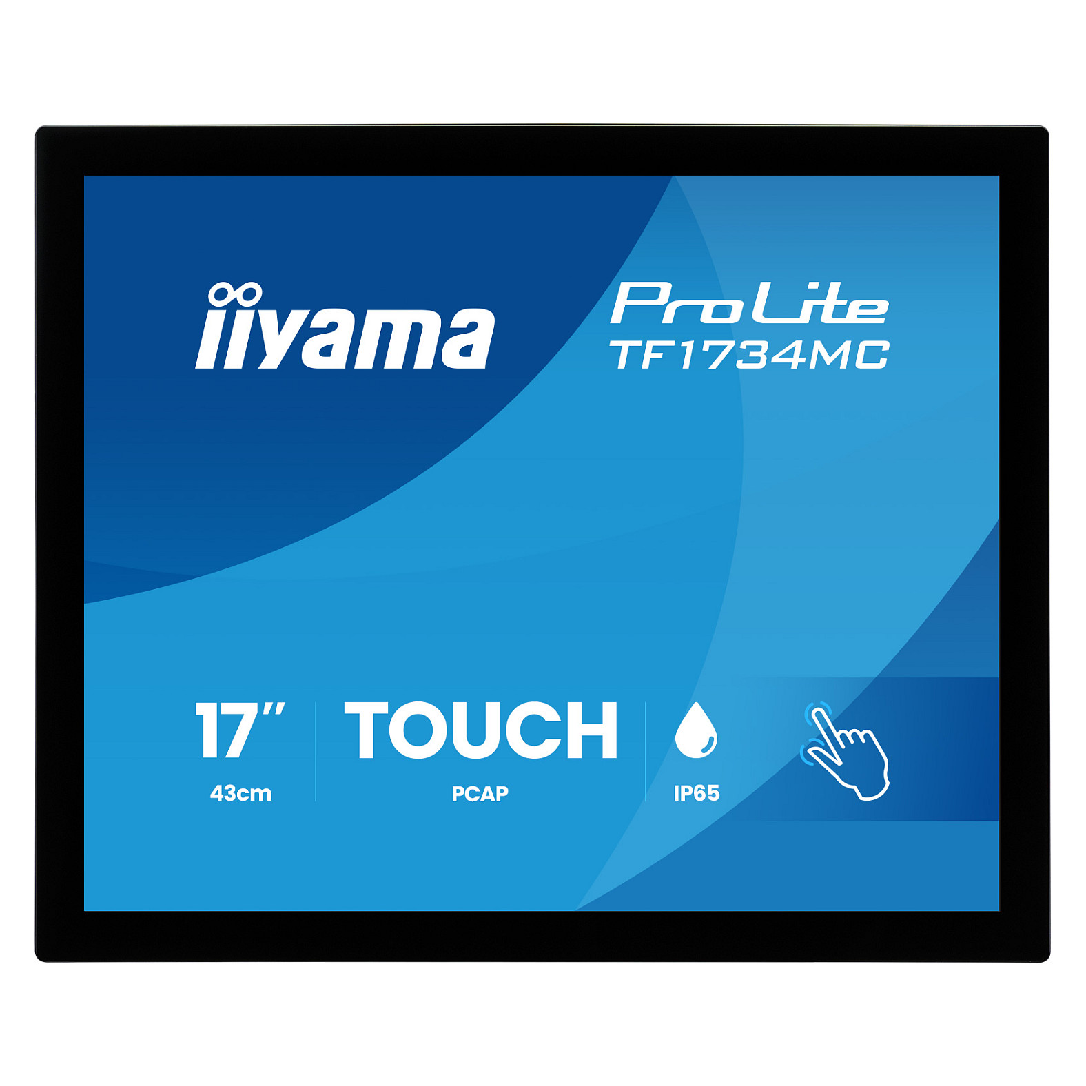 Monitor Touch iiyama ProLite TF1734MC-B8X, 17", 1280 × 1024, TN, PCAP Touch - Zezë