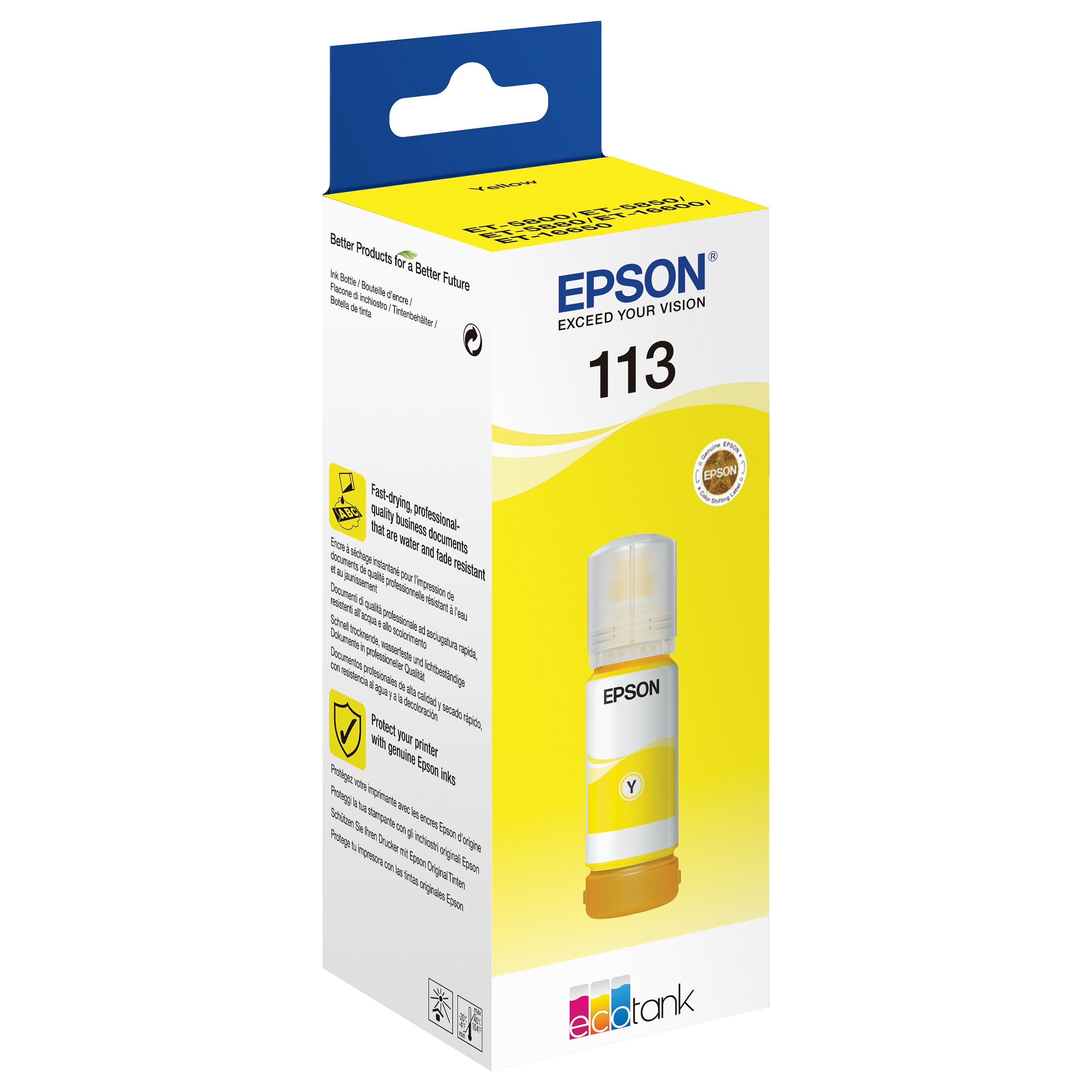 INK Epson 113 T06B4 – Verdhë thumbnail 2