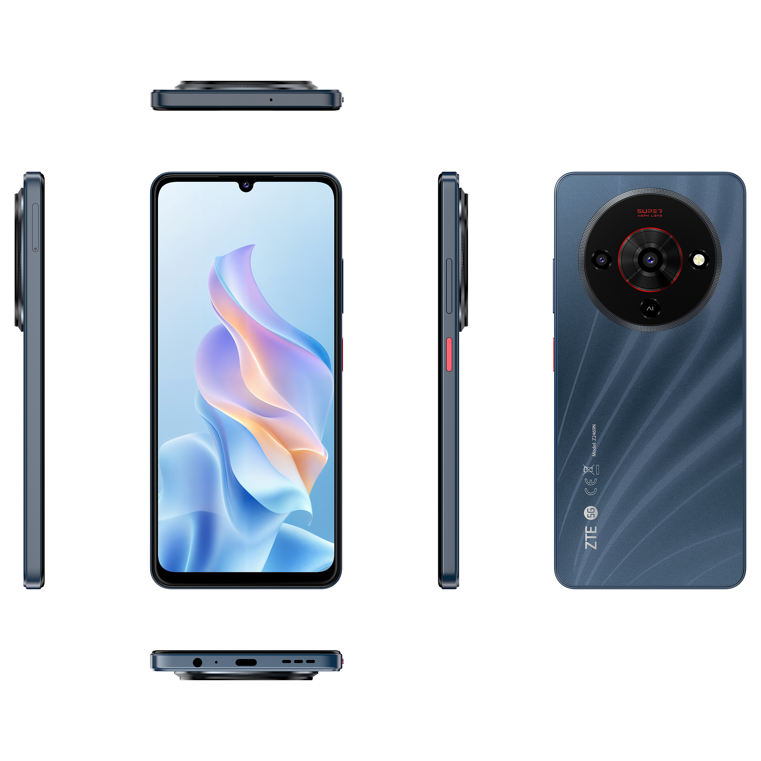 Telefon ZTE Blade A76 5G / 6GB / 128GB / 5G / Dual SIM - Zezë 4