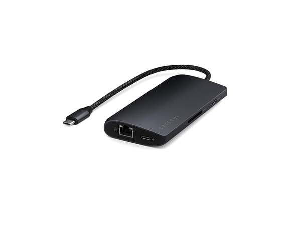 Hub Satechi ST-P8KED / 4x USB-C / 1x HDMI 8K / Ethernet / SD / 1x USB-C 85W – Zezë 2