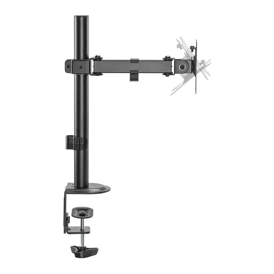 Mbajtëse për Monitor Equip 650156 , 1 Monitor , 17–32" , deri 9kg , e rregullueshme , e pjerrët , e rrotullueshme , VESA 75x75 & 100x100 - Zezë 2