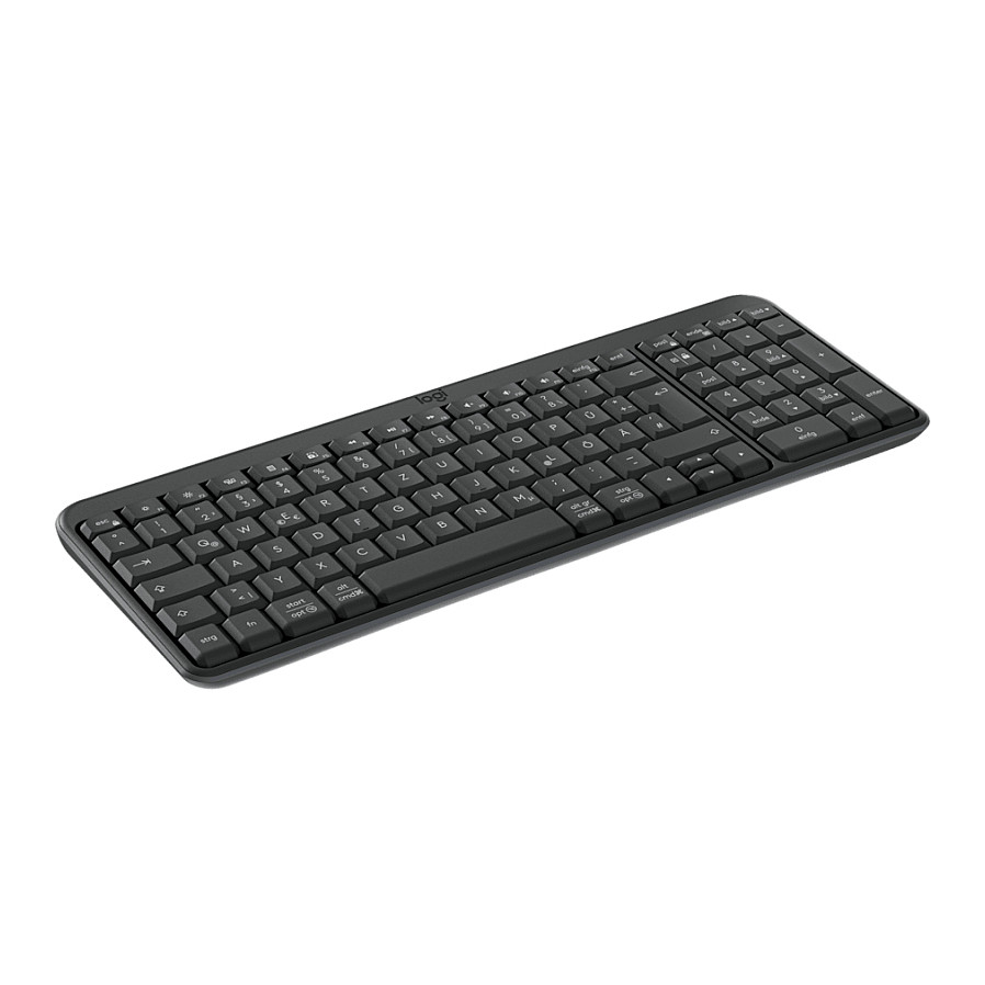 Tastierë pa kabllo Logitech K250 Graphite / QWERTZ - Zezë thumbnail 4